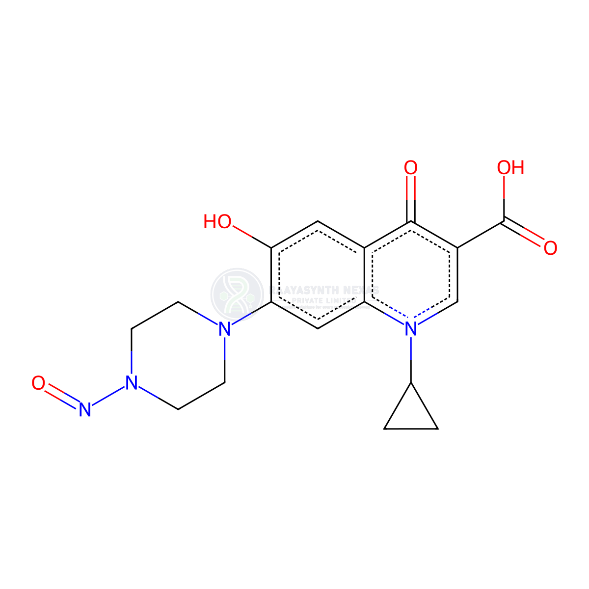 N-Nitroso Ciprofloxacin EP Impurity F