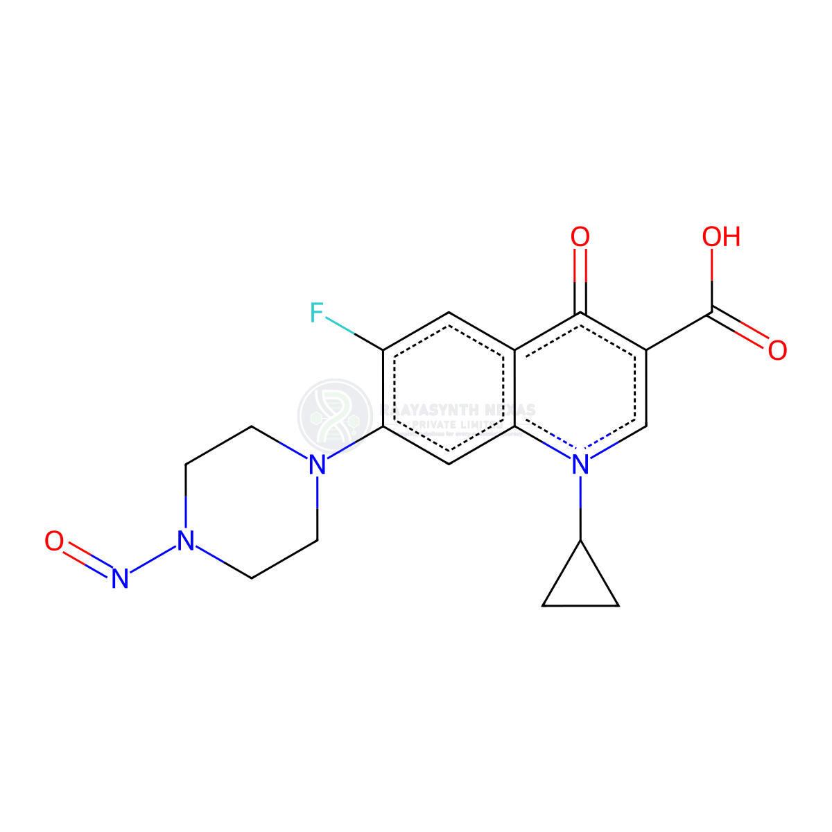 N-Nitroso Ciprofloxacin